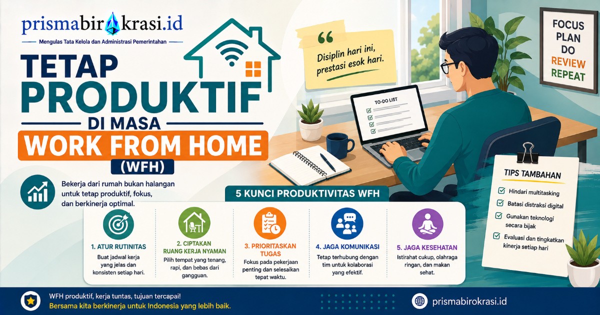 Tetap Produktif Masa WFH
