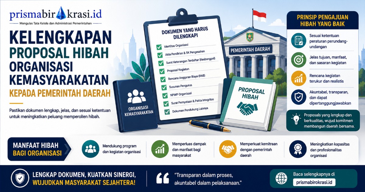 kelengkapan proposal hibah ormas