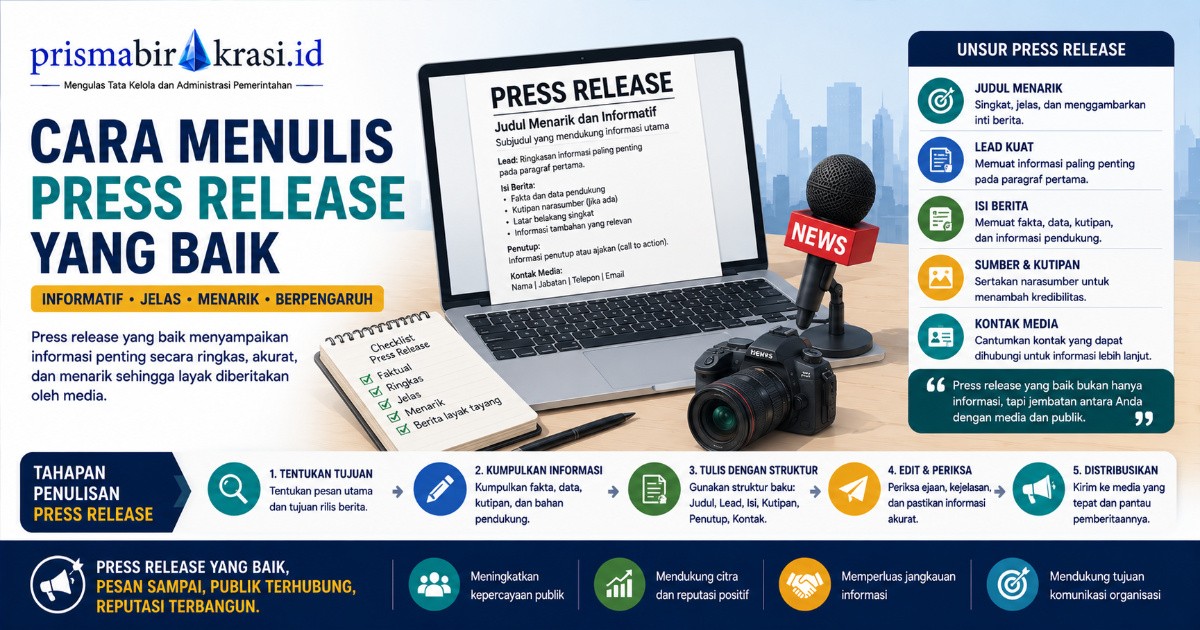 Cara Menulis Press Release