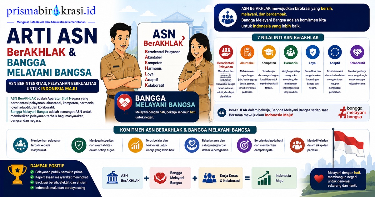 Berakhlak Bangga Melayani Bangsa