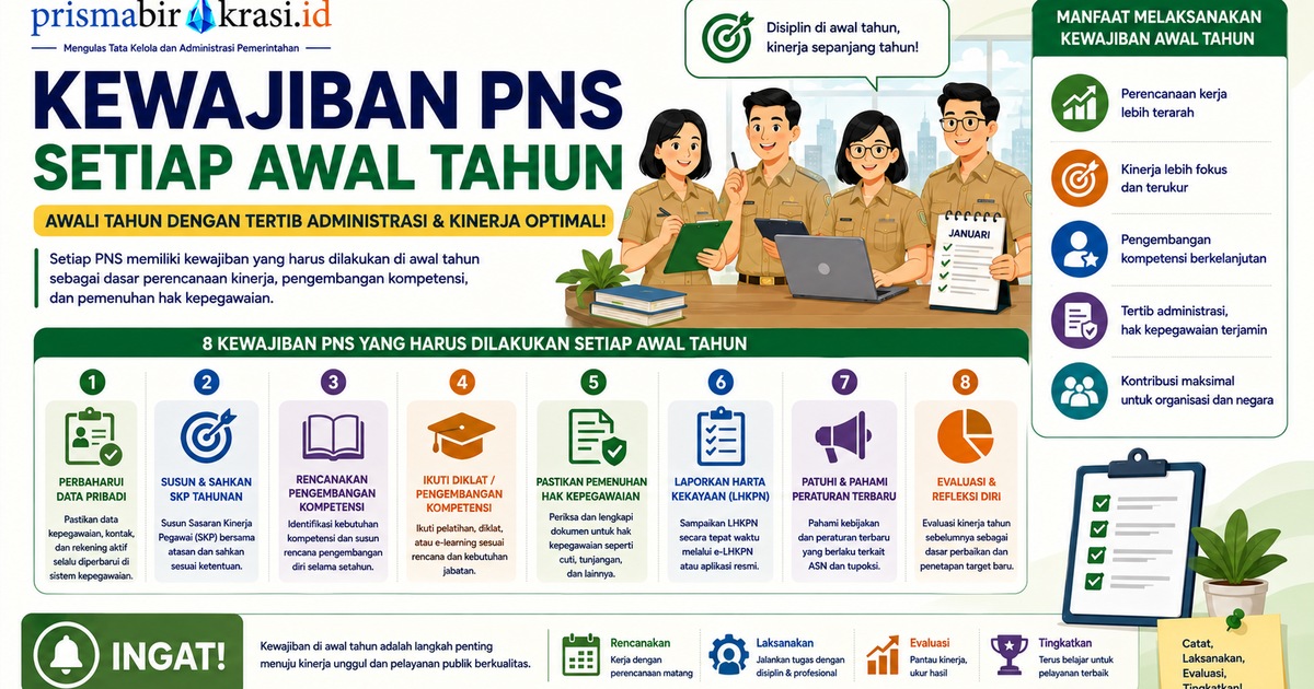 Kewajiban PNS Awal Tahun