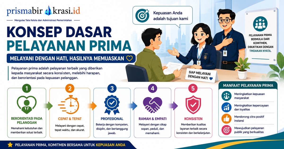 Konsep Dasar Pelayanan Prima