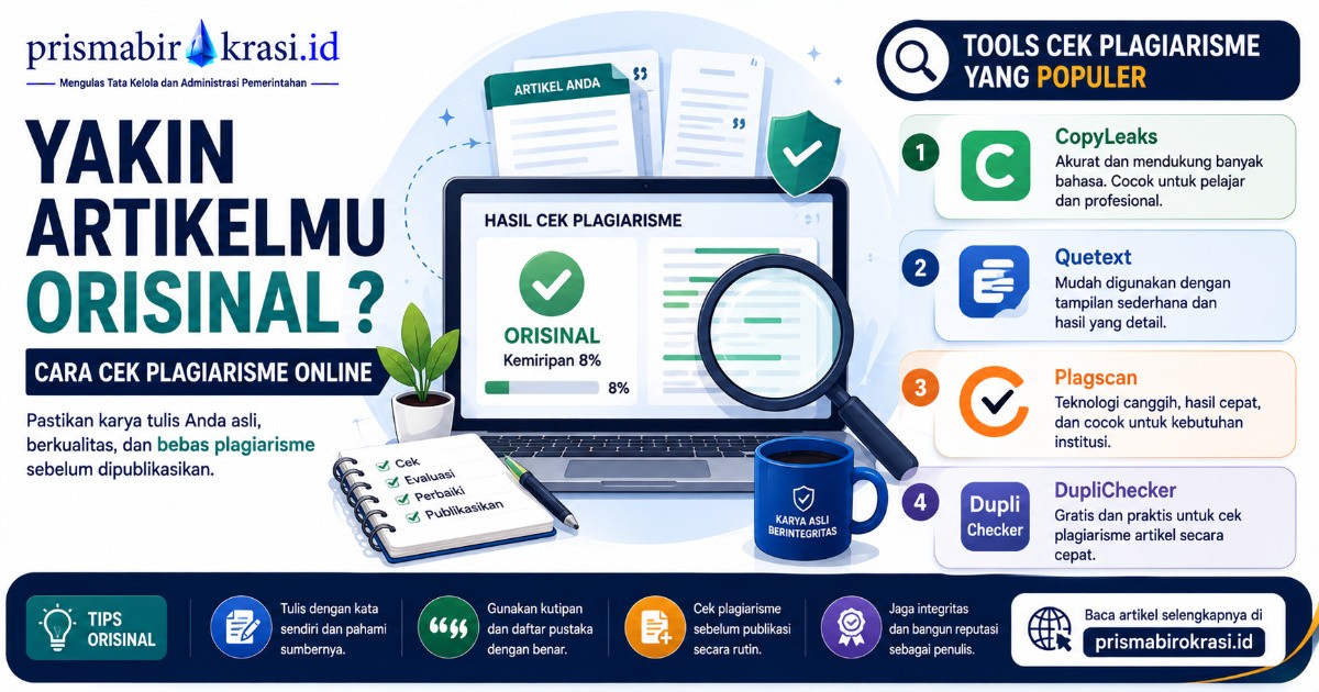 Cara Cek Plagiarisme Online
