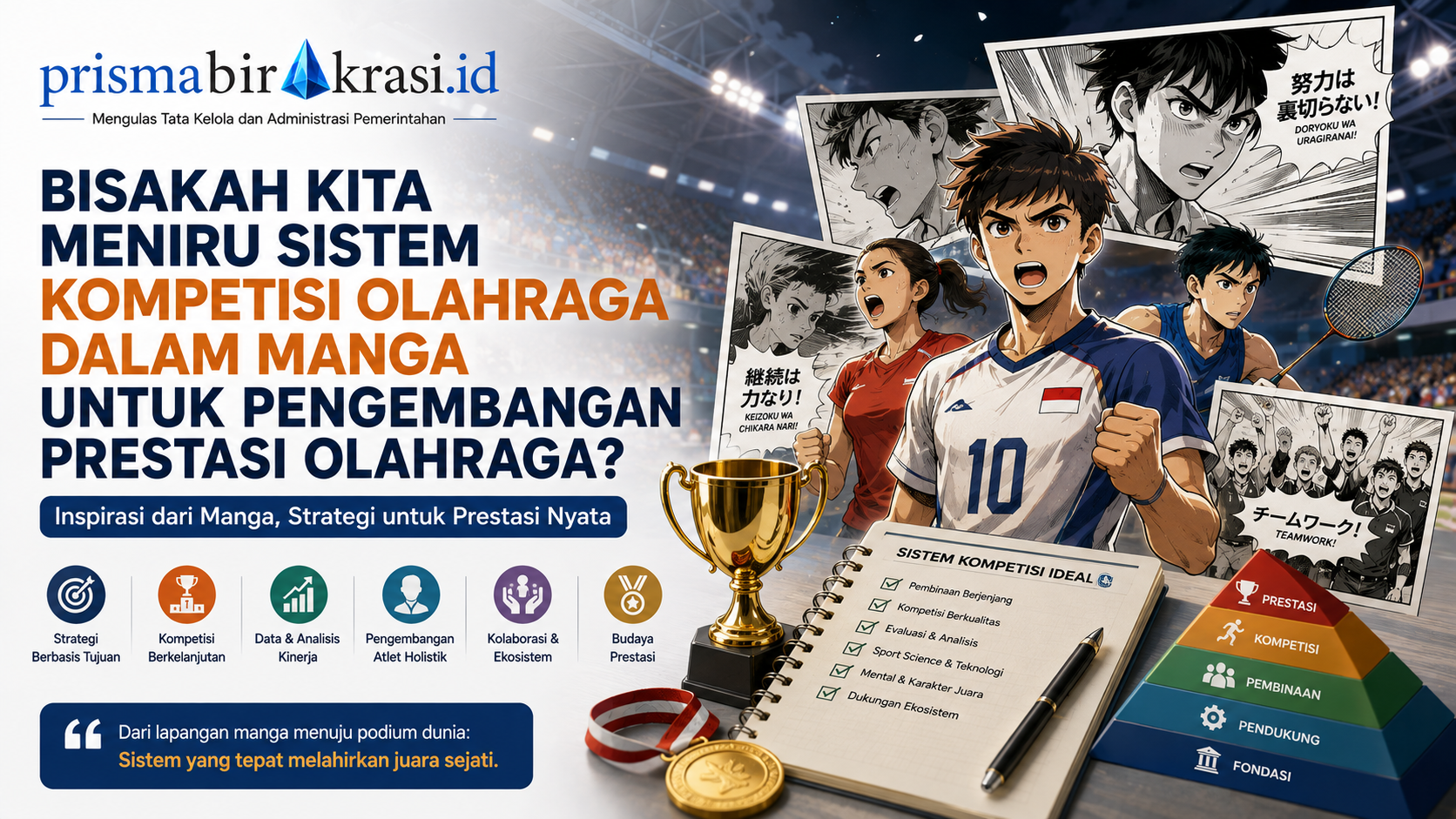 Sistem Kompetisi Olahraga dalam Manga